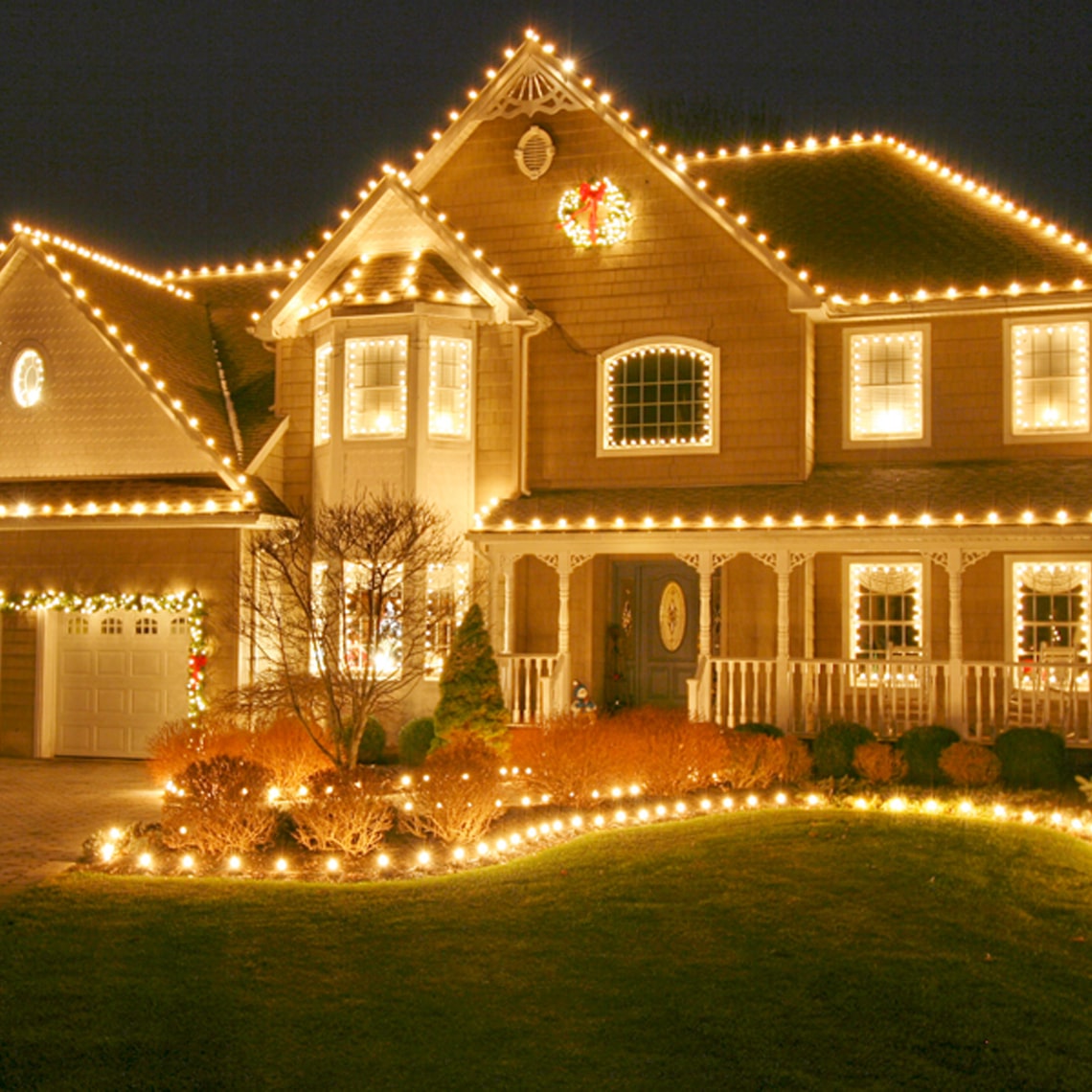 Christmas Lighting Installation, Residential, ON